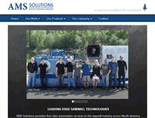 Tablet Screenshot of amss.ca